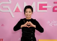 Kang Ae-shim attends the Los Angeles Premiere & Fan Event for Netflix's "Squid Game" Season 2 at Los Angeles City College on December 12, 2024 in Los Angeles, California | Image via: Getty